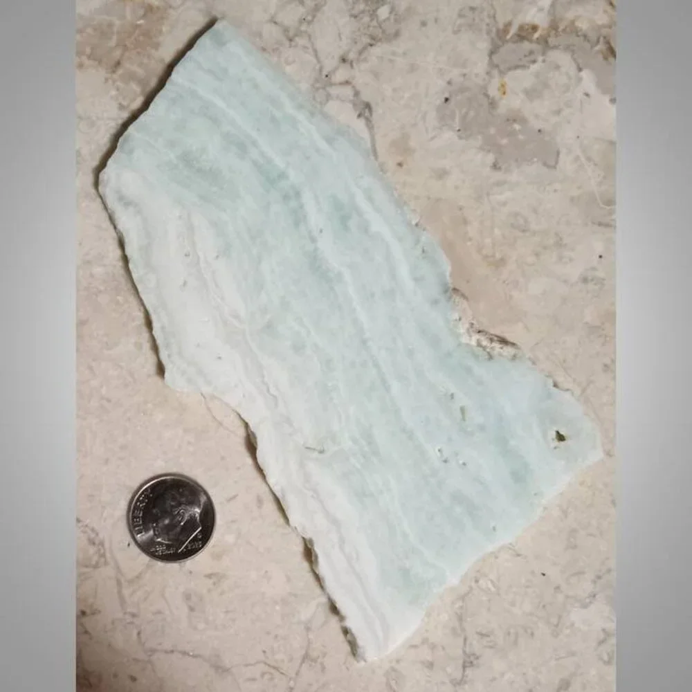 Caribbean calcite slab CLARITY change MEMORY